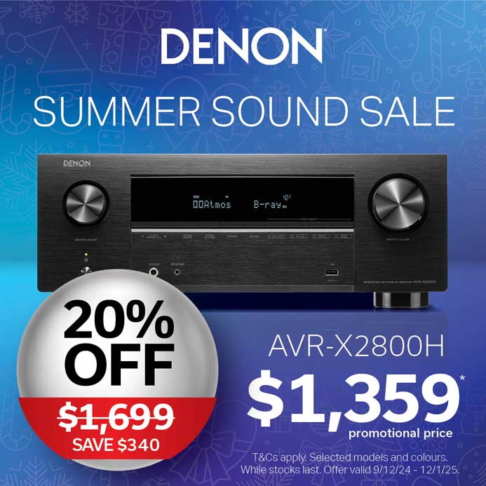 Denon AVR-X2800H Multi-channel AV Receiver