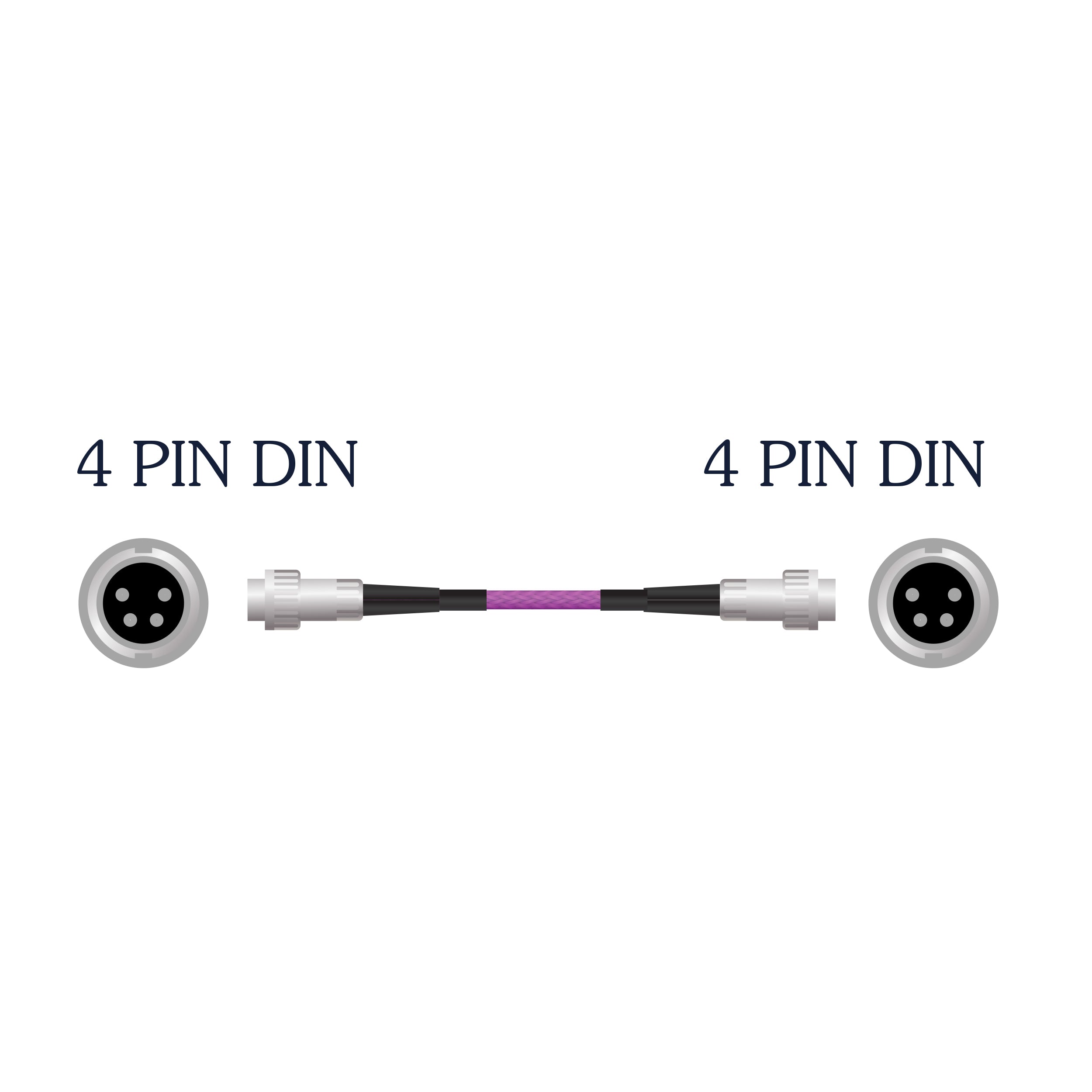 Nordost Frey 2 Specialty 4 Pin DIN to 4 Pin DIN Cable