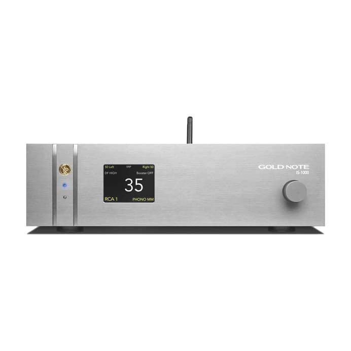 Gold Note IS 1000 Deluxe LINE Integrated Amplifier - Silver