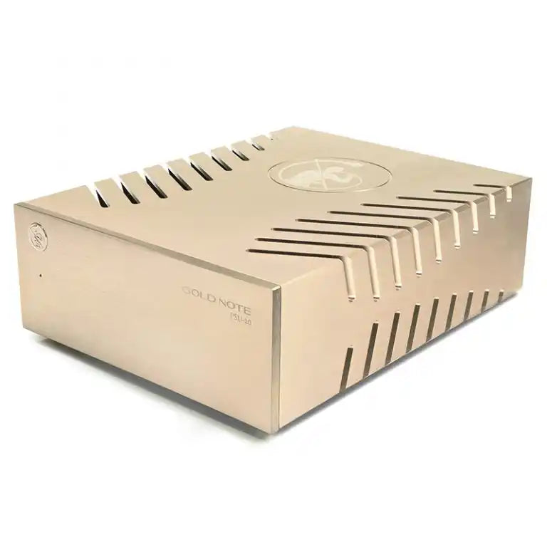 Gold Note PSU-10 EVO External Power Supply - Black | Silver | Gold