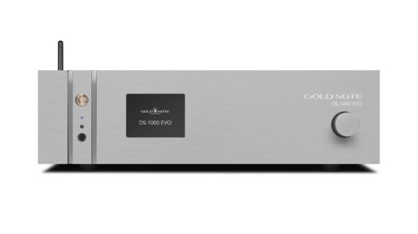 Gold Note DS-1000 EVO DAC Headphone Amp & Preamp - Black | Gold | Silver