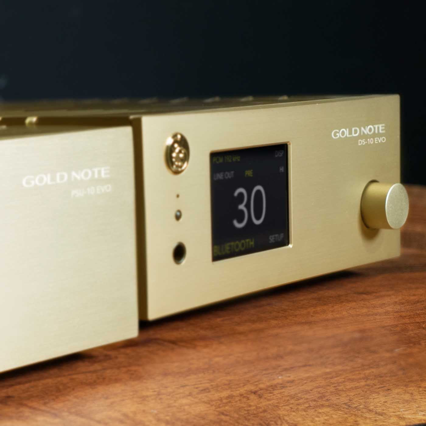 Gold Note DS-10 EVO DAC Headphone Amp & Preamp - Gold