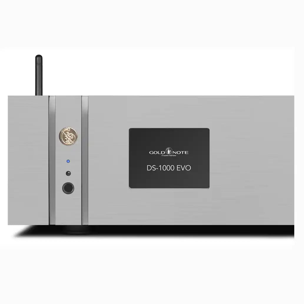 Gold Note DS-1000 EVO | EVO LINE | DAC Headphone Amp & Preamp - Black | Gold | Silver