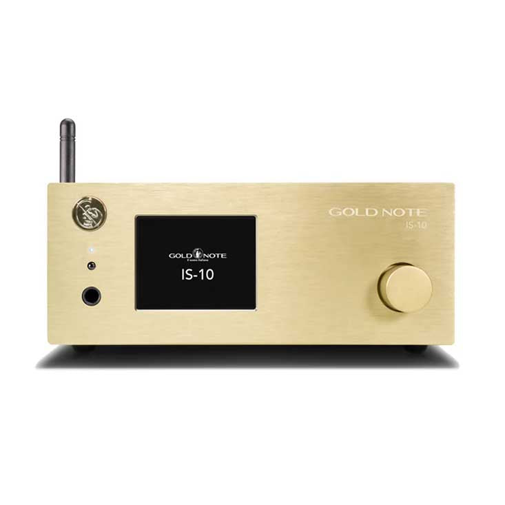 Gold Note IS 10 Integrated Amplifier - Gold