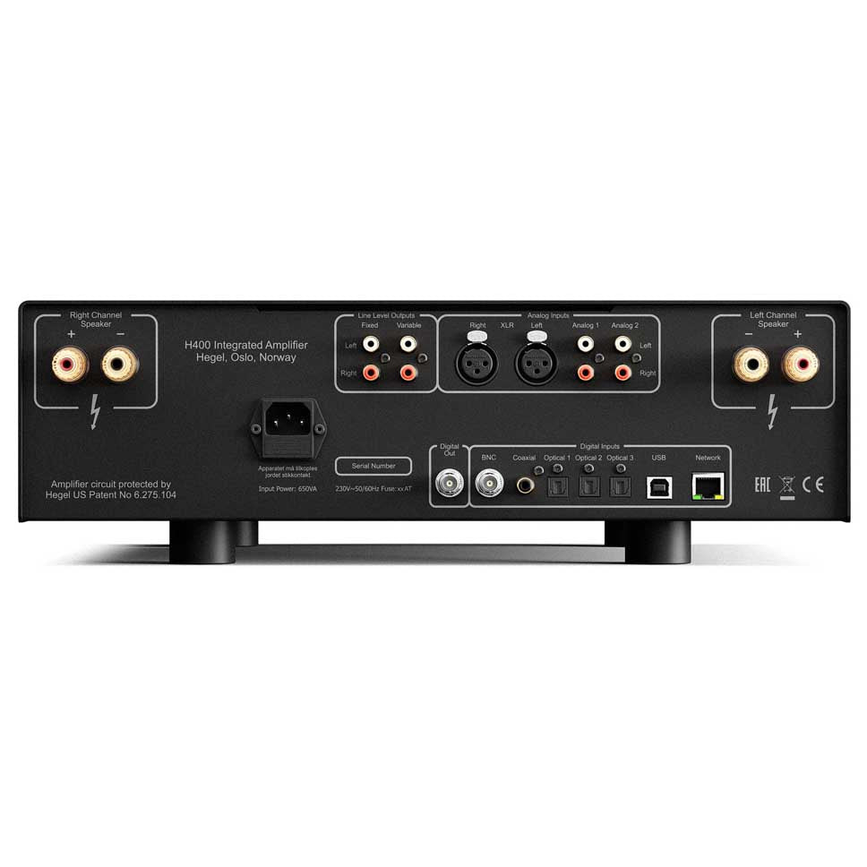 Hegel H400 Streaming Amplifier