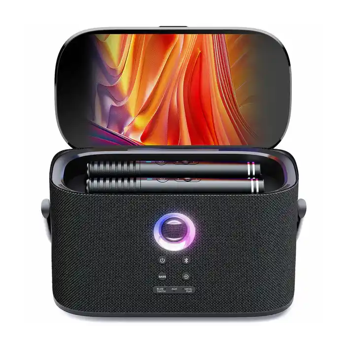 Ikarao Shell S2 Portable 140W Karaoke Speakers with 8” TouchScreen Display