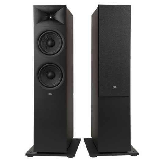 JBL STAGE 280F Dual 8" Floorstanding Speakers - Espresso