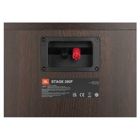 JBL STAGE 280F Dual 8" Floorstanding Speakers - Espresso