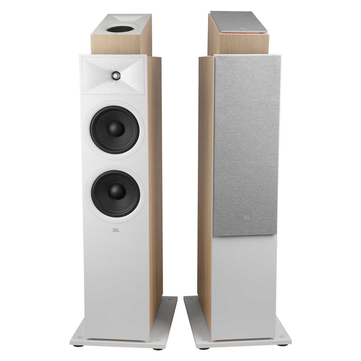 JBL STAGE 2 260F Dual 6"Floorstanding Speakers - Latte/White