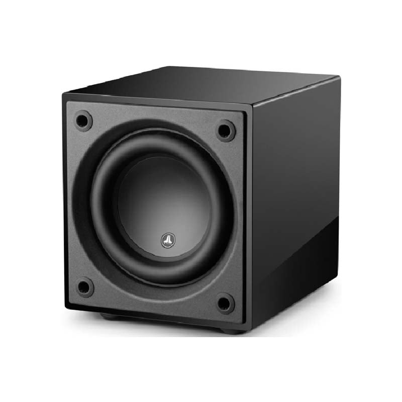 JL Audio Dominion D108 8" 500w Active Subwoofer - Gloss Black