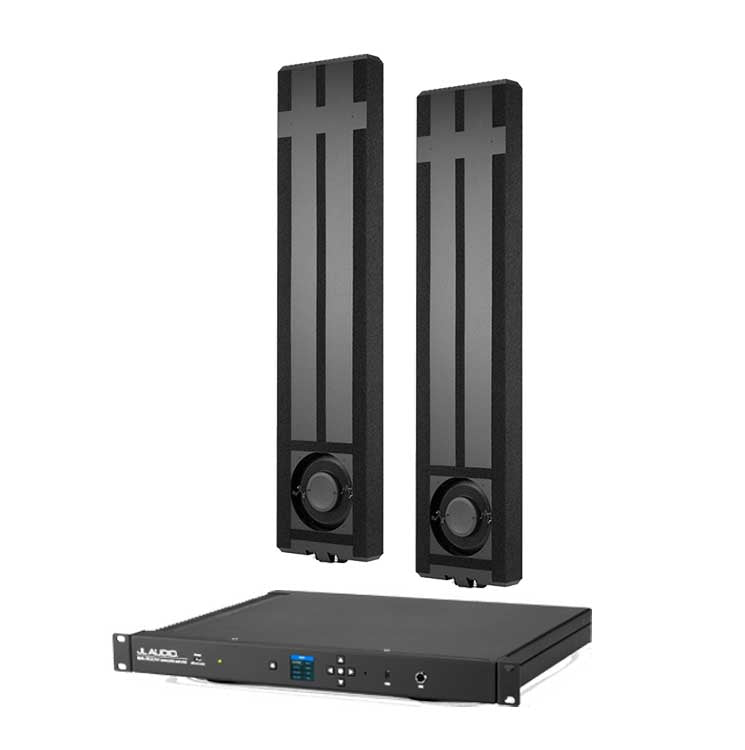 JL Audio FATHOM IWS-SYS-208 In-Wall Powered Subwoofer with Amplifier System