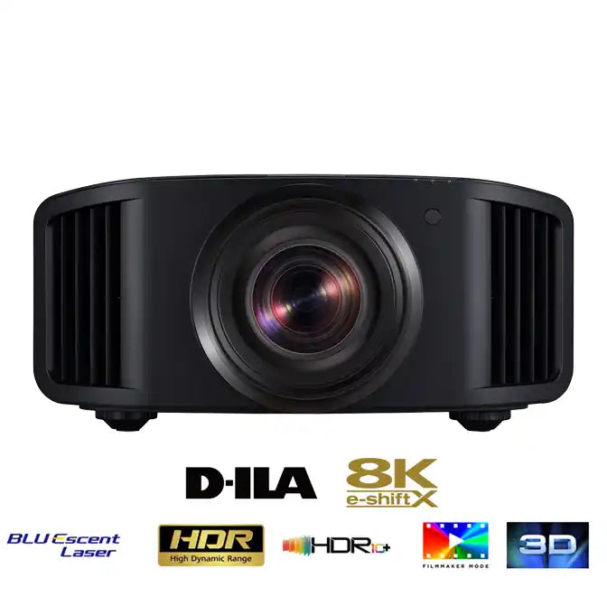 JVC DLA-NZ900BE D-ILA 4K 3,300-lumen Home Theatre Cinema Projector - Black