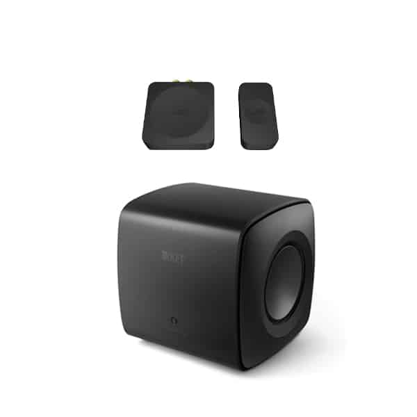 KEF KC62 Dual 6.5" Active Subwoofer + KW1 Subwoofer Adaptor