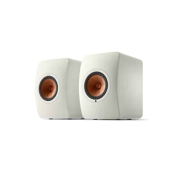 KEF LS50 META Bookshelf Speakers - Black | White | Moss Green | Sand Shell
