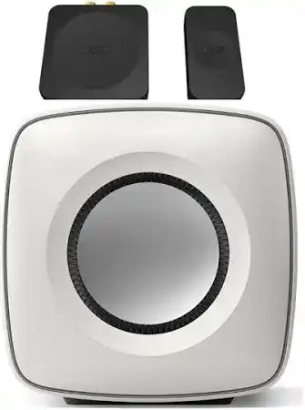 KEF KC62 Dual 6.5" Active Subwoofer + KW1 Subwoofer Adaptor