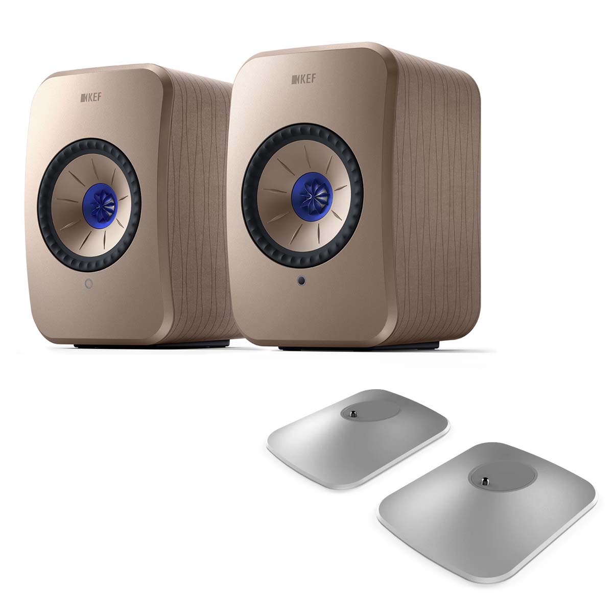KEF LSX II Wireless Bookshelf Speakers - SoundWave