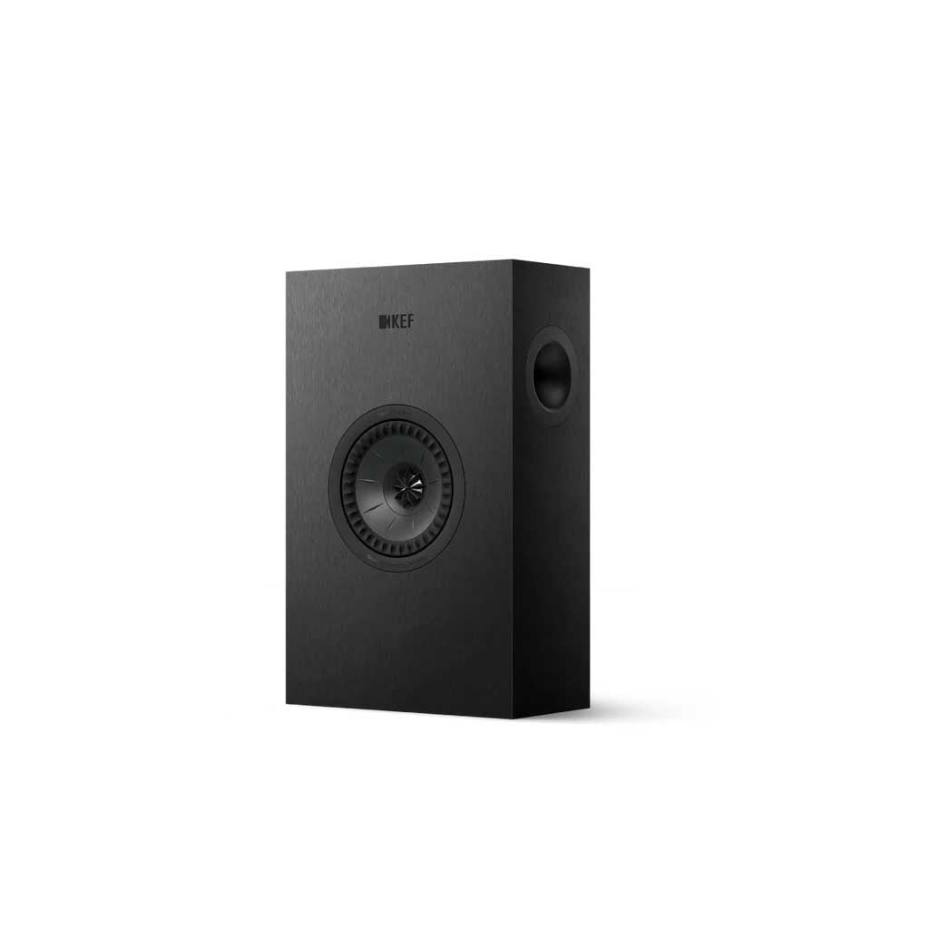 KEF Q4 Meta 2-Way 5.25" On-Wall Bookshelf Speakers - Satin Black (Piece)