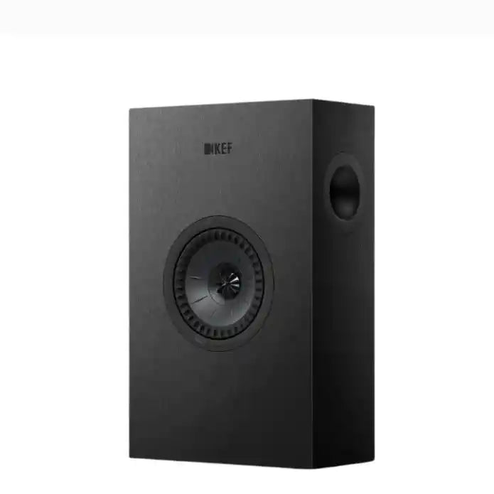 KEF Q4 Meta 2-Way 5.25" On-Wall Bookshelf Speakers - Satin Black | Walnut | Satin White