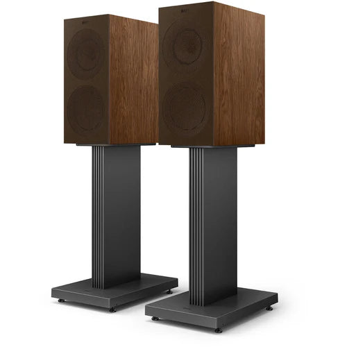 KEF R3 Meta Bookshelf Speakers with grills - Gloss Black | Gloss Indigo | Gloss White | Walnut
