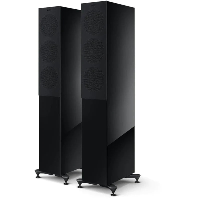 KEF R5 Meta Floorstanding Speakers | Black | Walnut | White