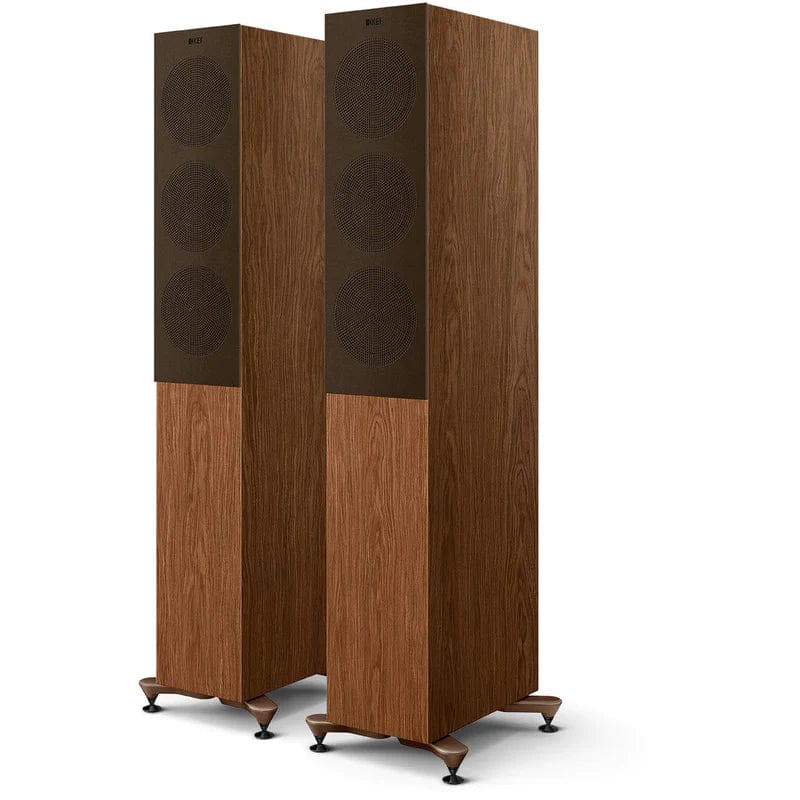 KEF R5 Meta Floorstanding Speakers | Black | Walnut | White