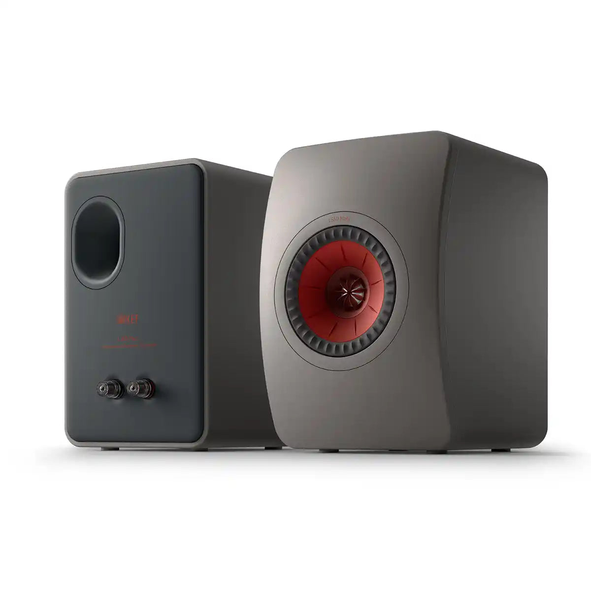 KEF LS50 META Bookshelf Speakers - Black | Titanium | White