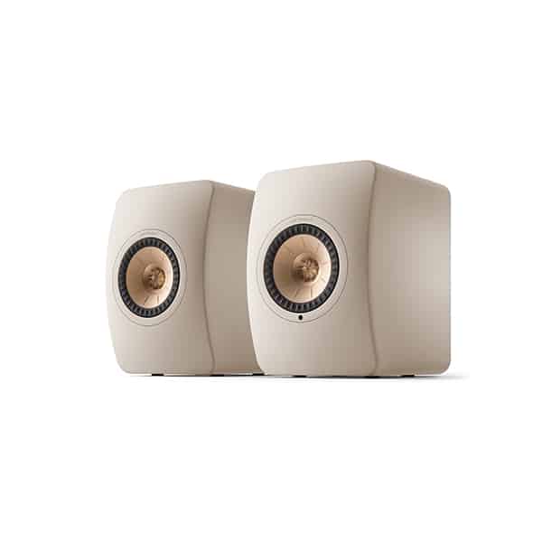 KEF LS50 META Bookshelf Speakers - Black | White | Moss Green | Sand Shell