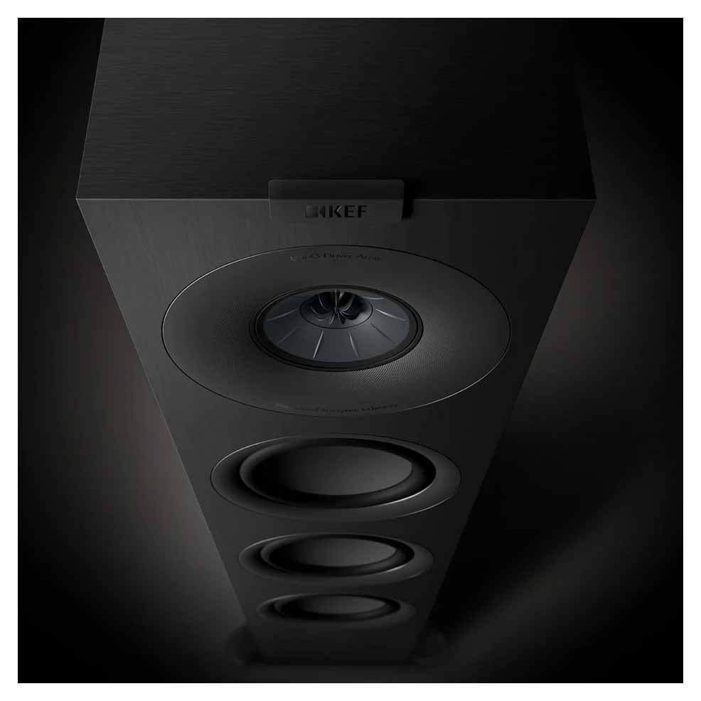 KEF Q11 Meta 3-Way 3x 6.5" Floorstanding Speakers - Satin Black