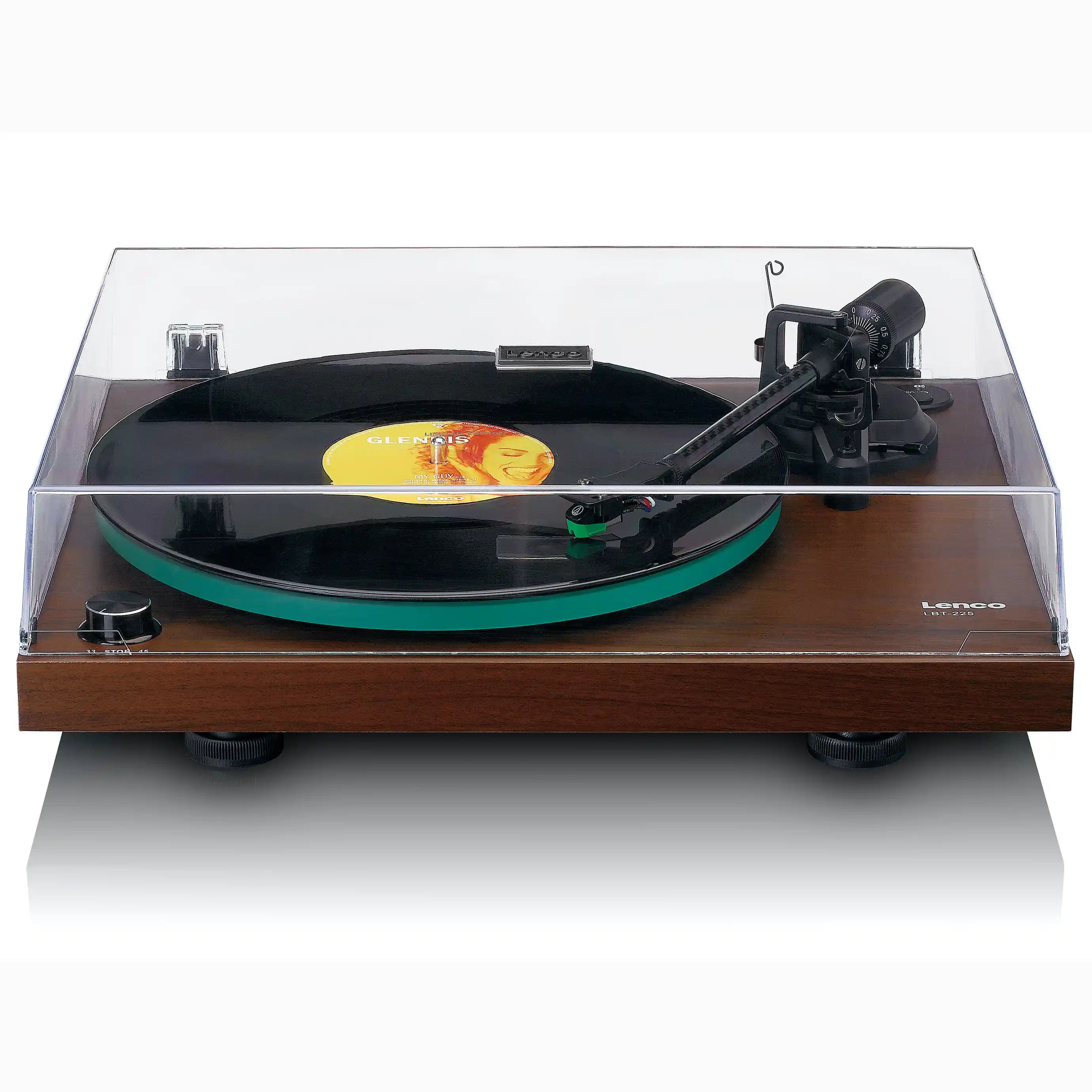 Lenco LBT-225WA Bluetooth Record Player - Walnut