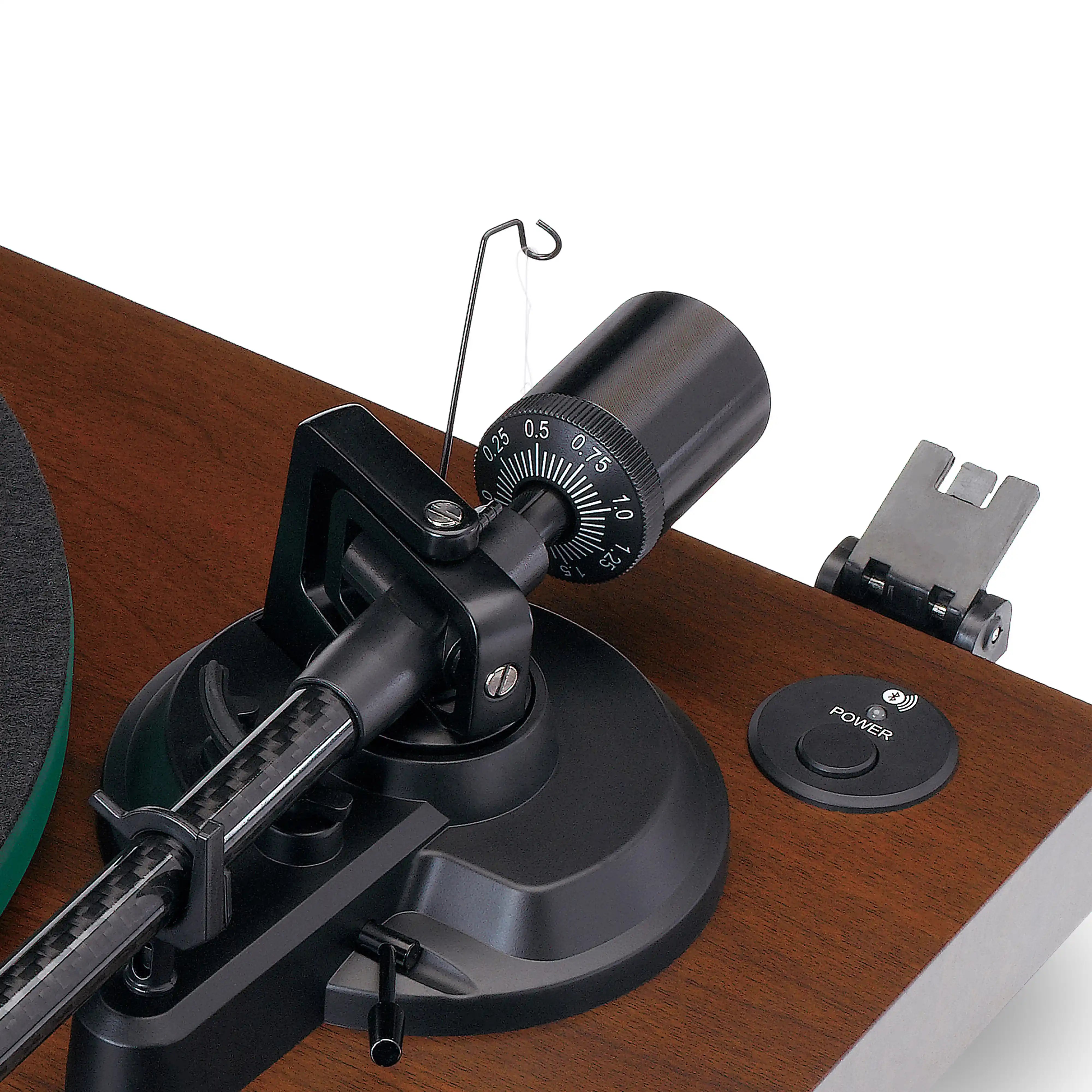 Lenco LBT-225WA Bluetooth Record Player - Walnut