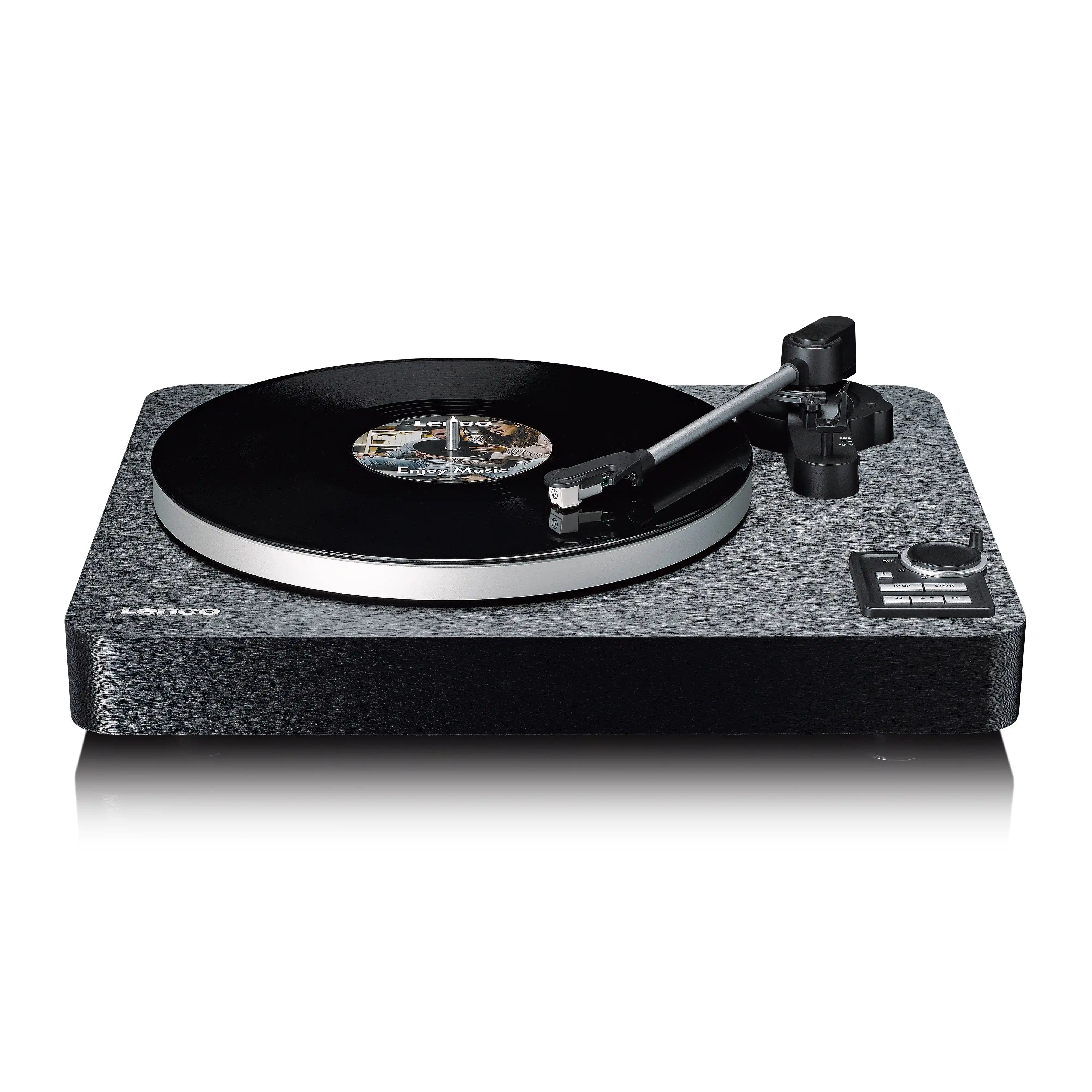 Lenco LBTA-165WD Fully Automatic Turntable with Bluetooth & USB Port - Wood