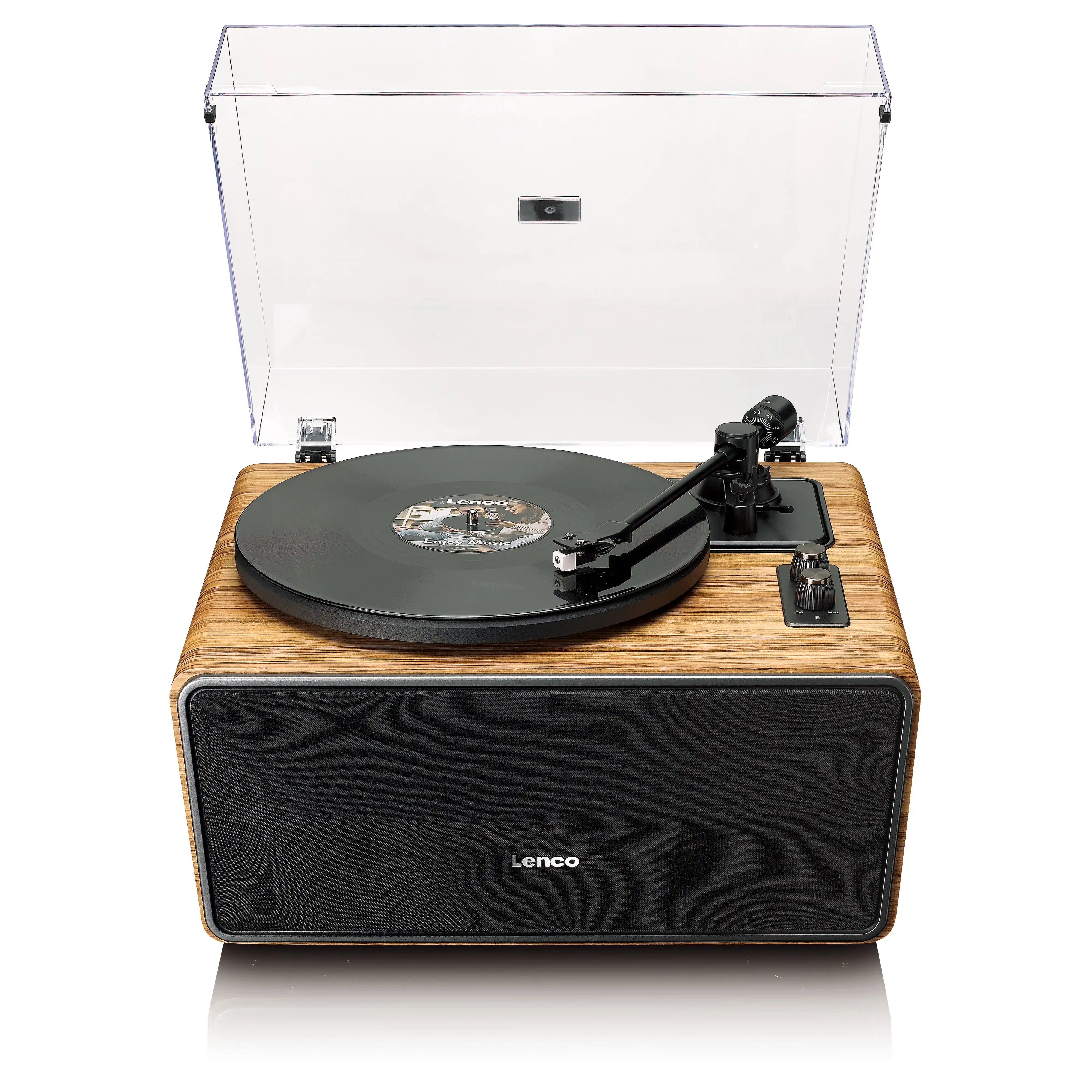 Lenco LS-570OK All-in-One Turntable with Bluetooth & Speakers