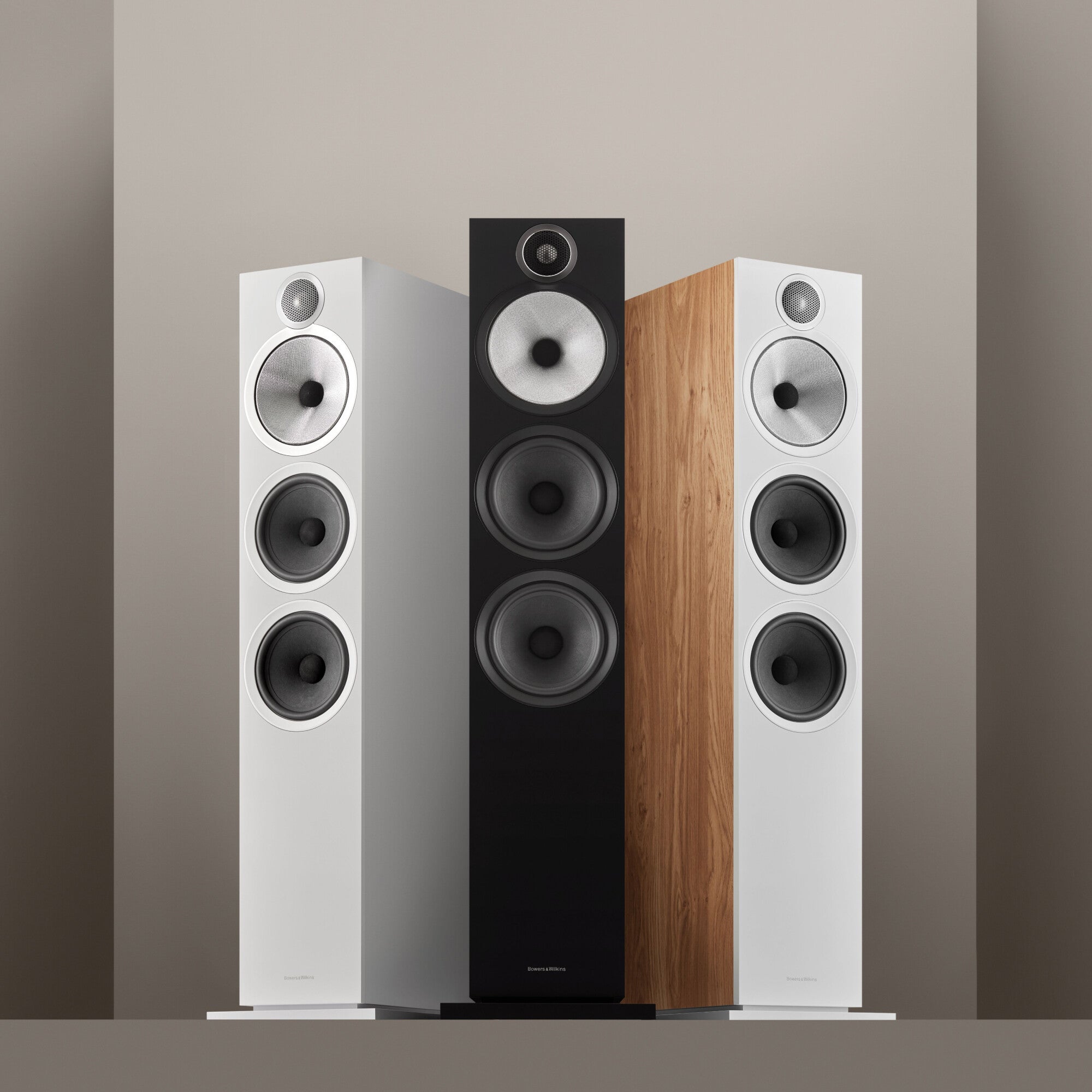 Bowers & Wilkins 603 S3 3-Way Floorstanding Speakers - Black | Oak | Red Cherry | White