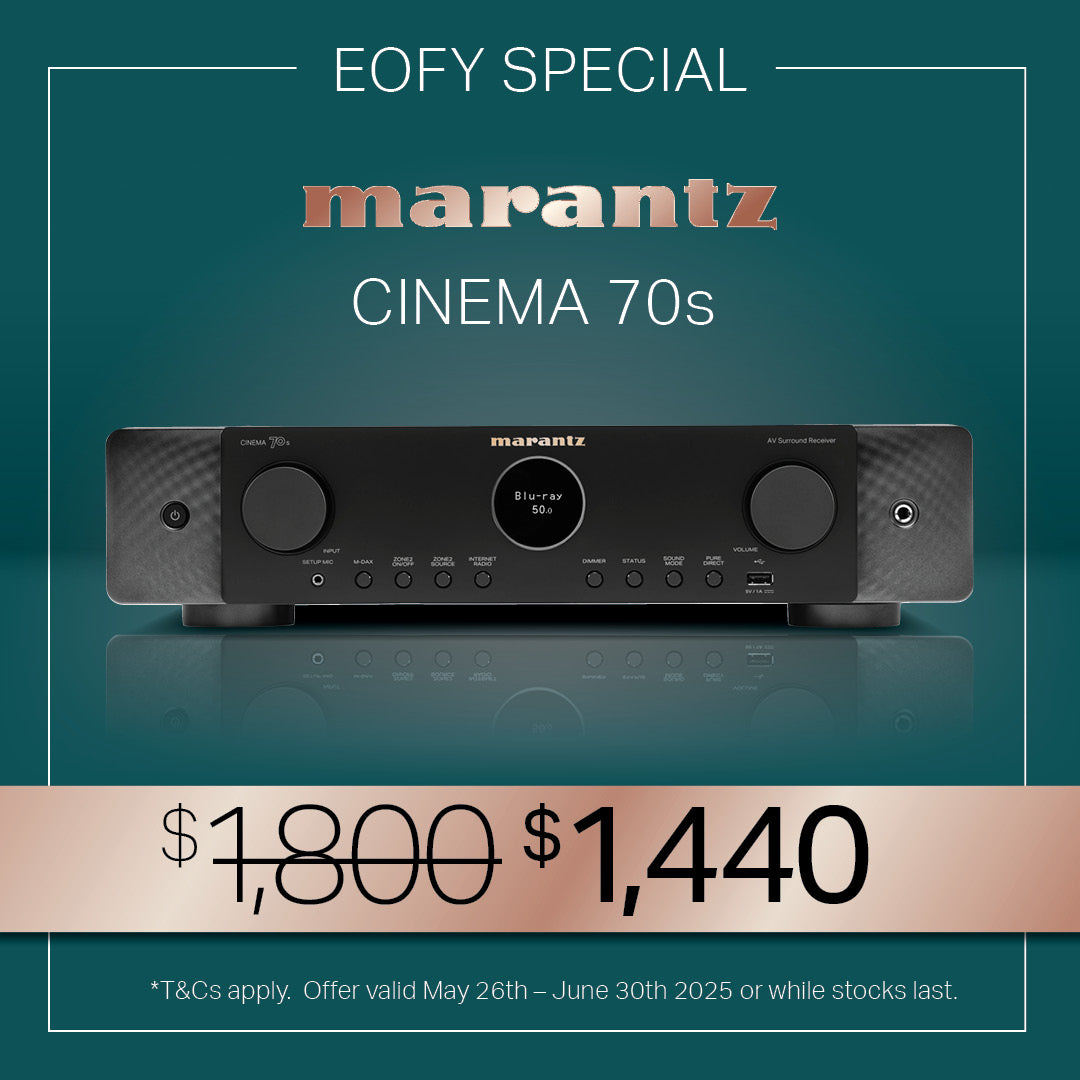Marantz CINEMA 70s Slimline Multi-Channel AV Receiver - Black