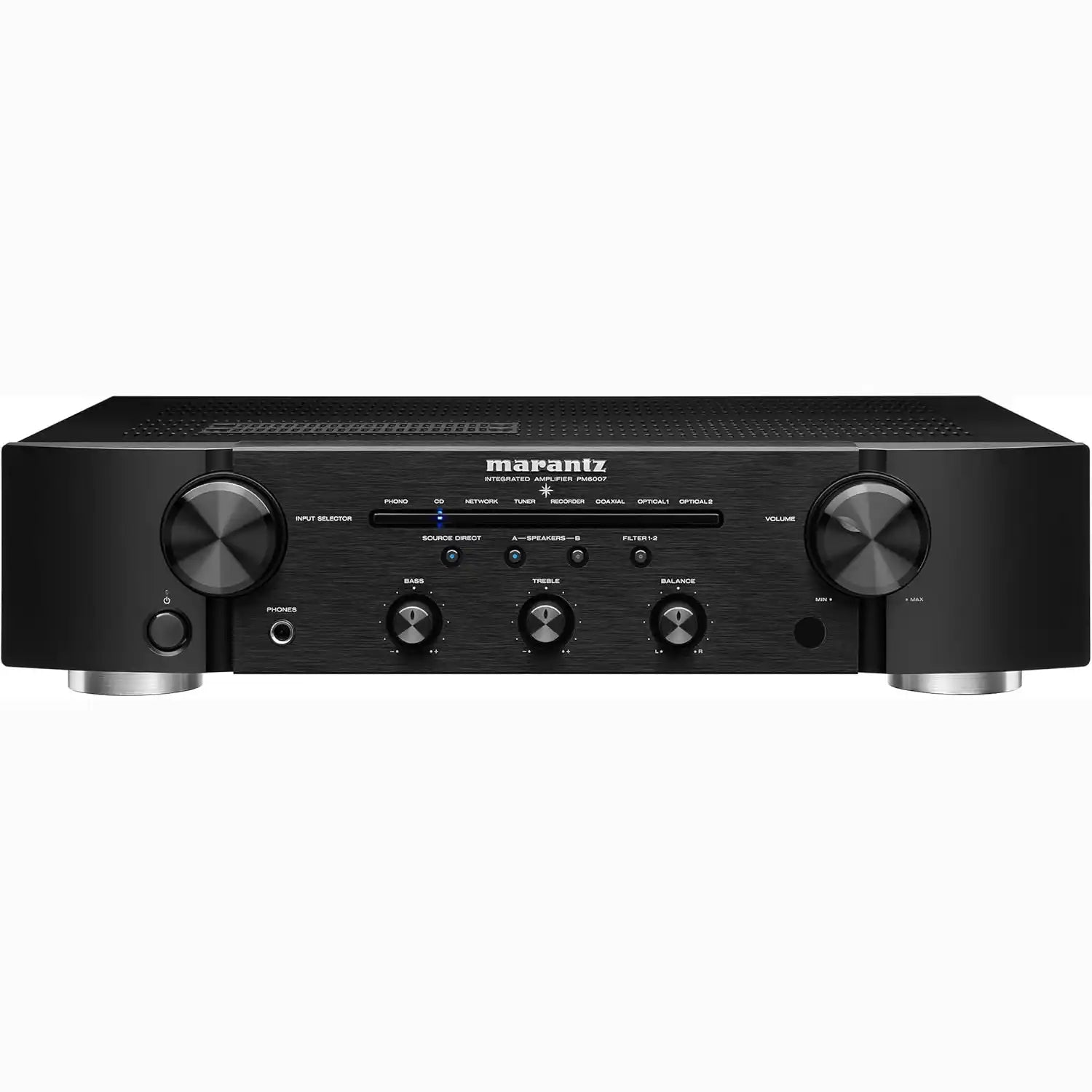 Marantz PM6007 2x45W Integrated Stereo Amplifier - Black | Gold/Silver