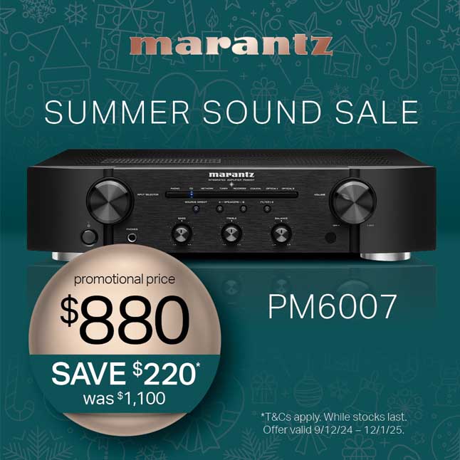 Marantz PM6007 2x45W  Integrated Stereo Amplifier Black