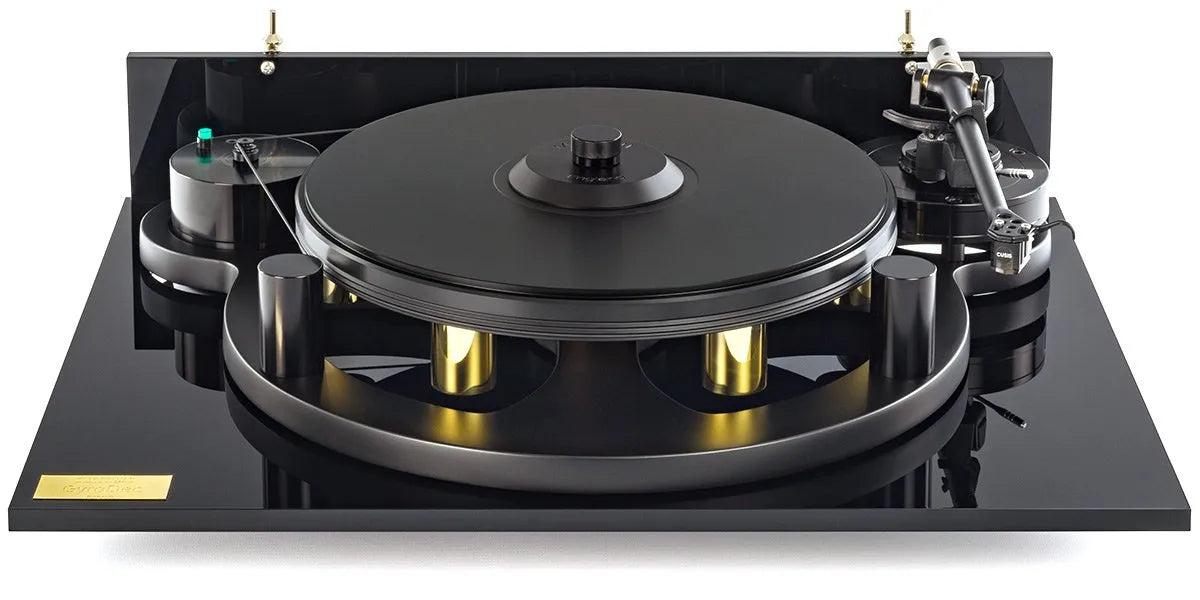 Michell GYRODEC Turntable + Tonearm, MC Cartridge, Unicover & Record Clamp
