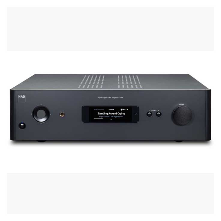 NAD C 399 BS Hybrid Digital Integrated Amplifier with BluOs