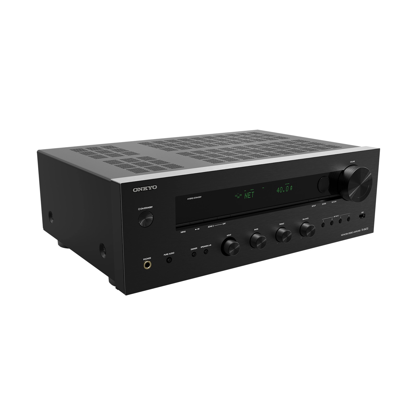 ONKYO TX-8470 HiFi Network Stereo Receiver - Black