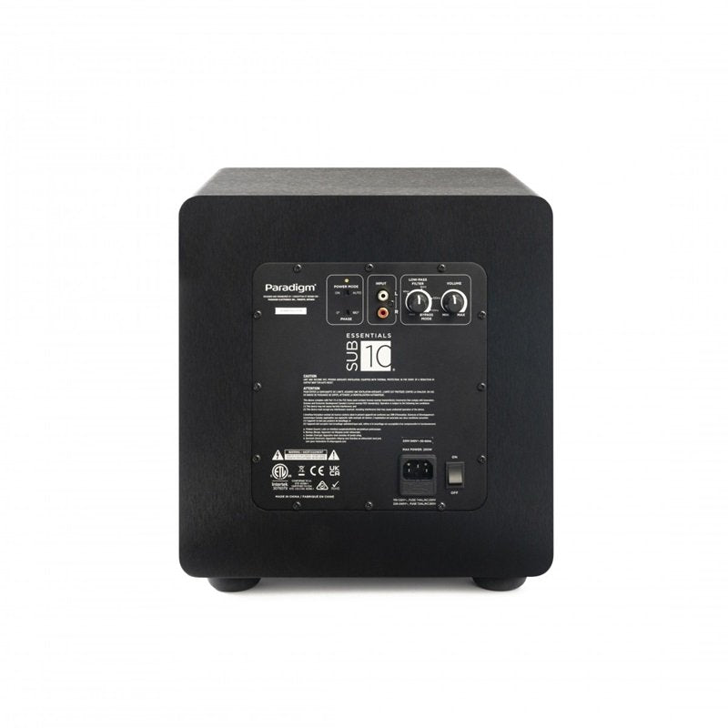 ESSENTIALS SUB 10  BLACK