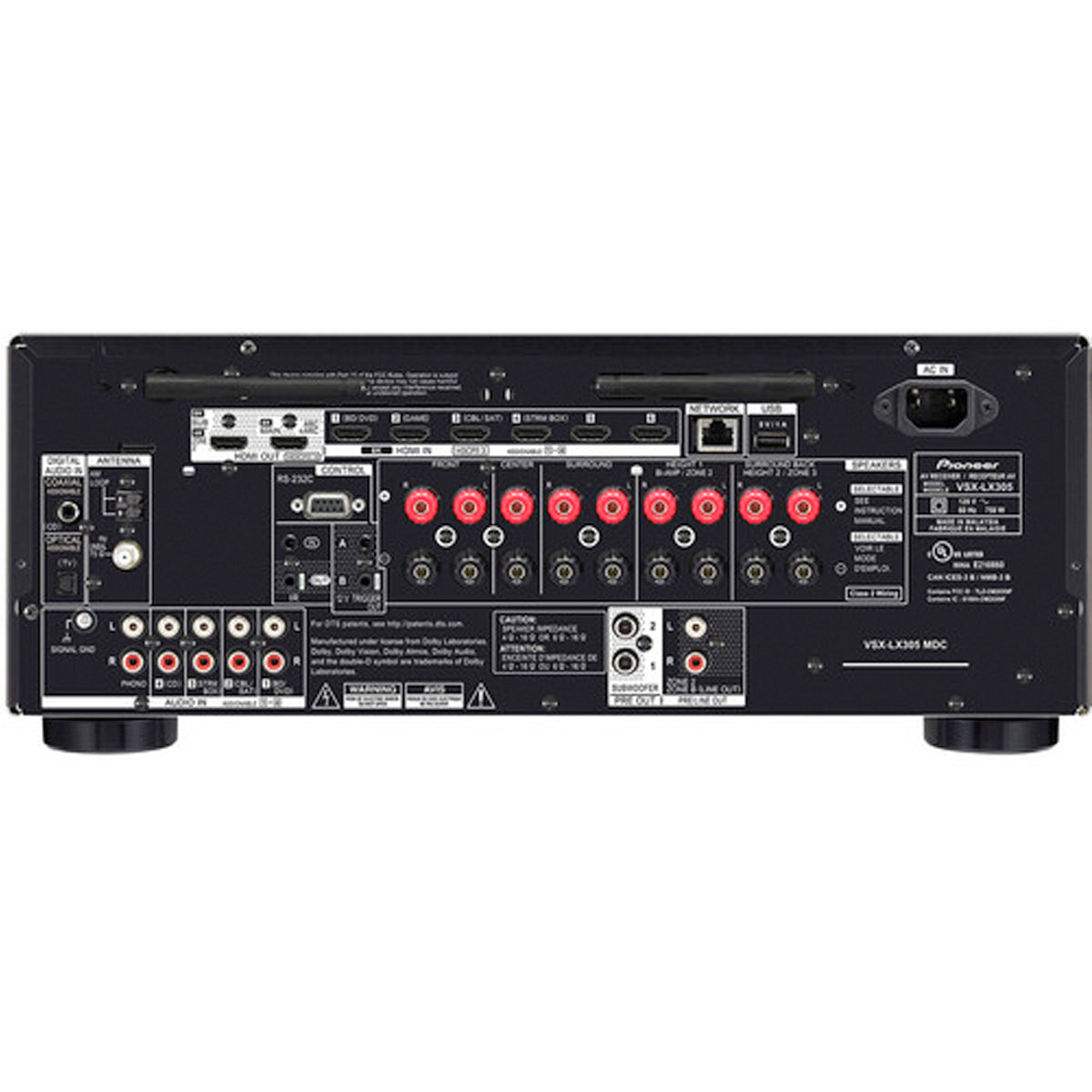 Pioneer VSX-LX305 Elite 9.2-Channel AV Receiver