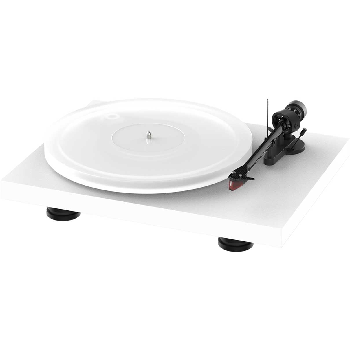 Pro-Ject Debut Carbon Evo + Acryl It 2M Red Cartridge - Satin White