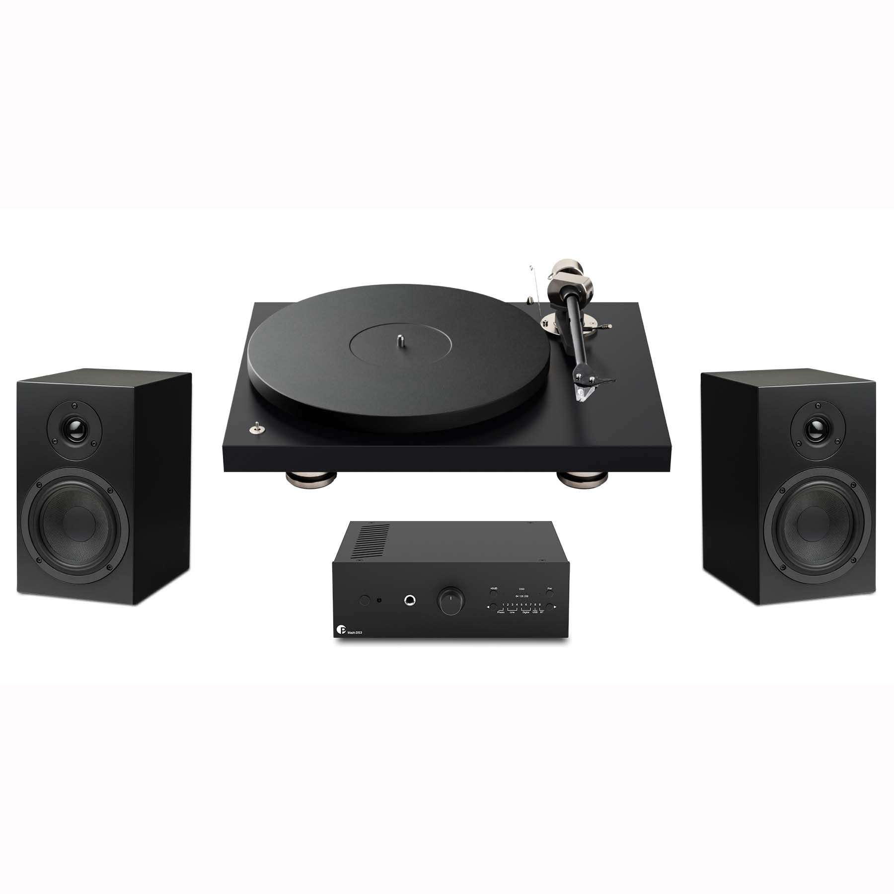 Pro-Ject Deluxe Debut System - Black (Orders taking)