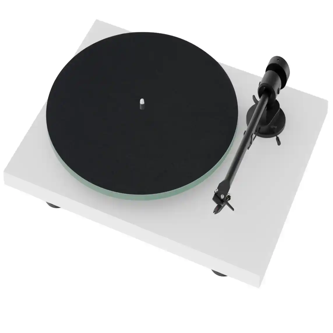 Pro-Ject T1 EVO BT Turntable with OM 10 Cartridge -  Piano Black | Walnut | White
