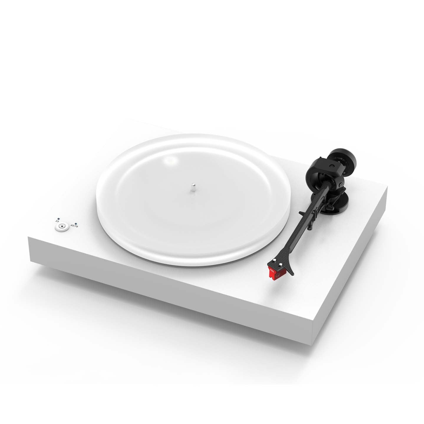 Pro-Ject X2 B Turntable with Ortofon Quintet Red Factory Fitted - Satin White