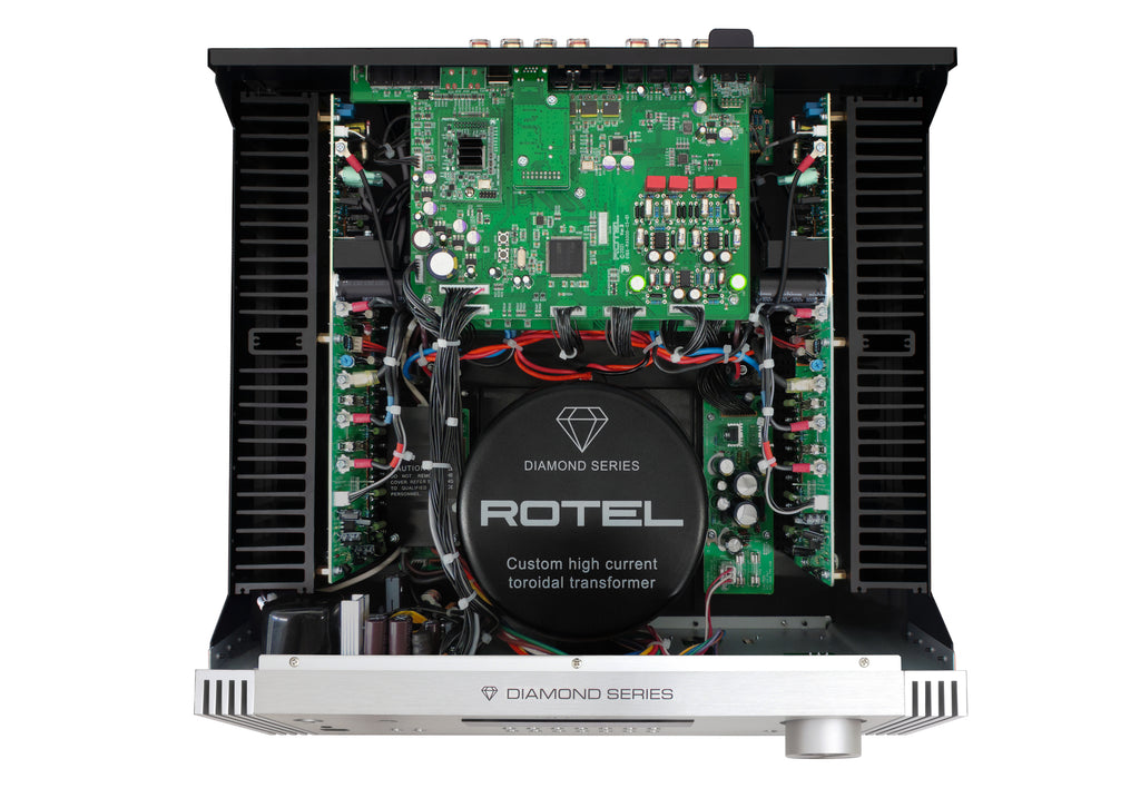 Rotel Diamond RA-6000 Integrated Amplifier - Black | Silver
