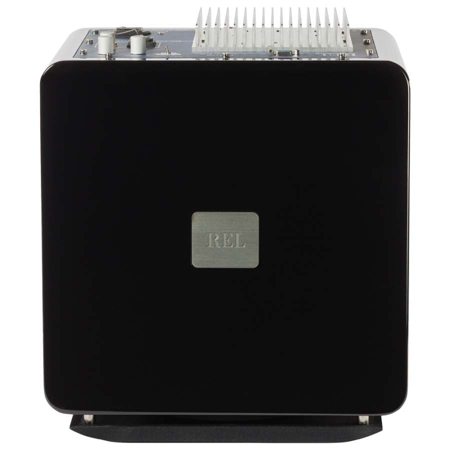 REL T/7x 8" 200w Active Subwoofer - Gloss Black