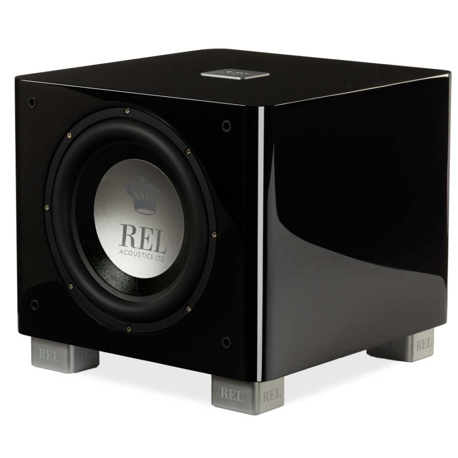 REL T/9x 10" 300w Active Subwoofer - Gloss Black