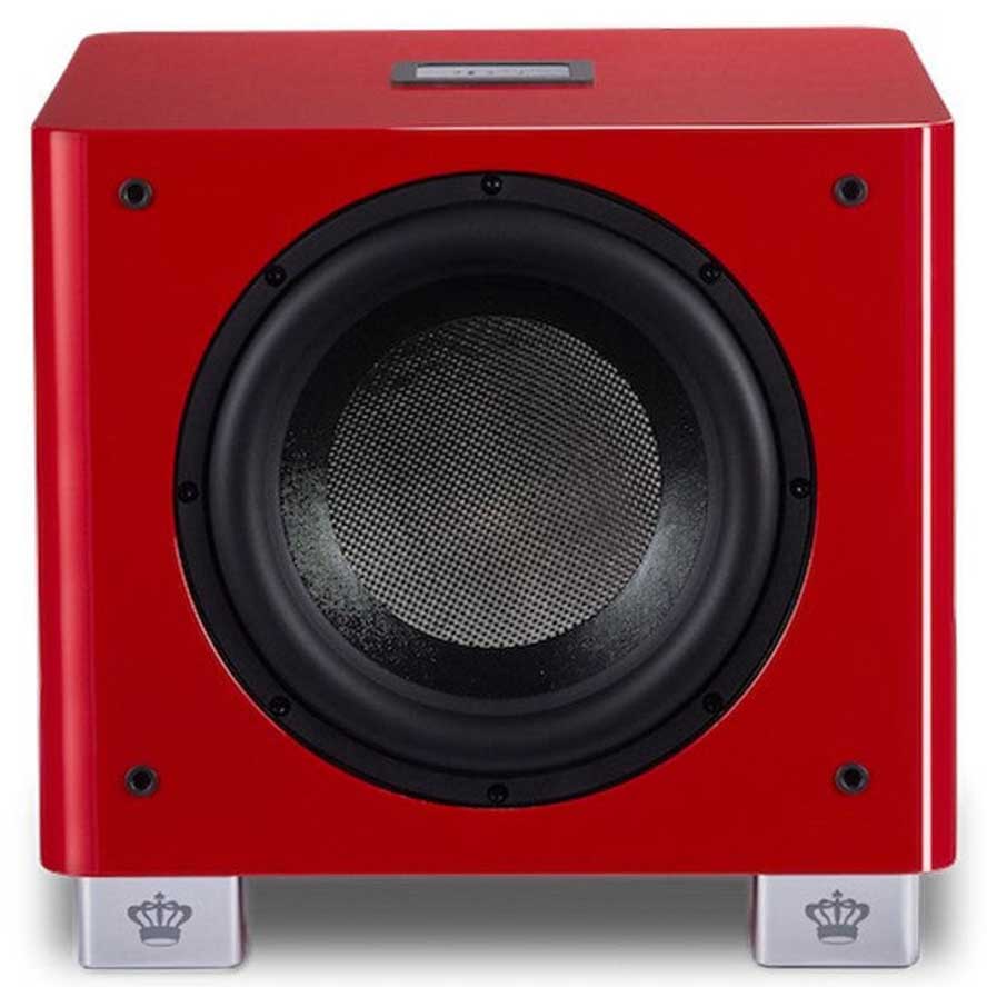 REL T/9x 10" 300w Active Subwoofer - Italian High Gloss Racing Red