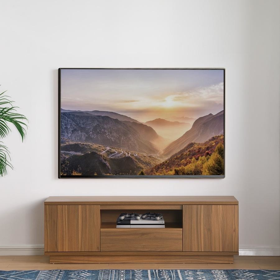 RVM Vice Tall TV Unit - Walnut
